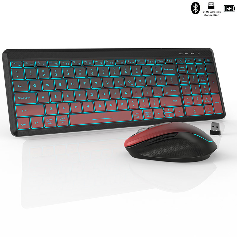 Gaming Keyboard And Mouse Combo Wireless - Ensemble clavier et souris sans fil