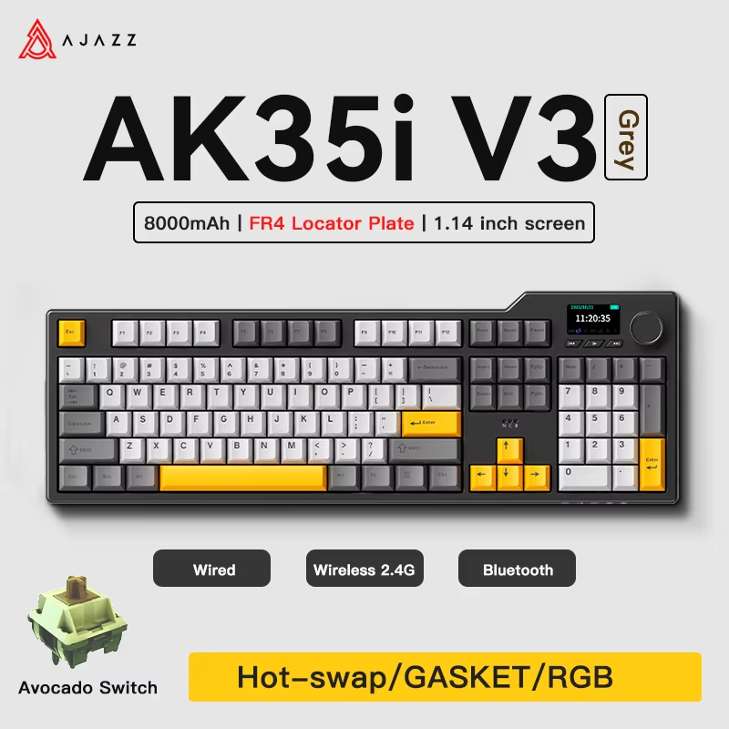 Gaming Keyboard Corsair - Clavier de jeu Ajazz AK35I V3/V4
