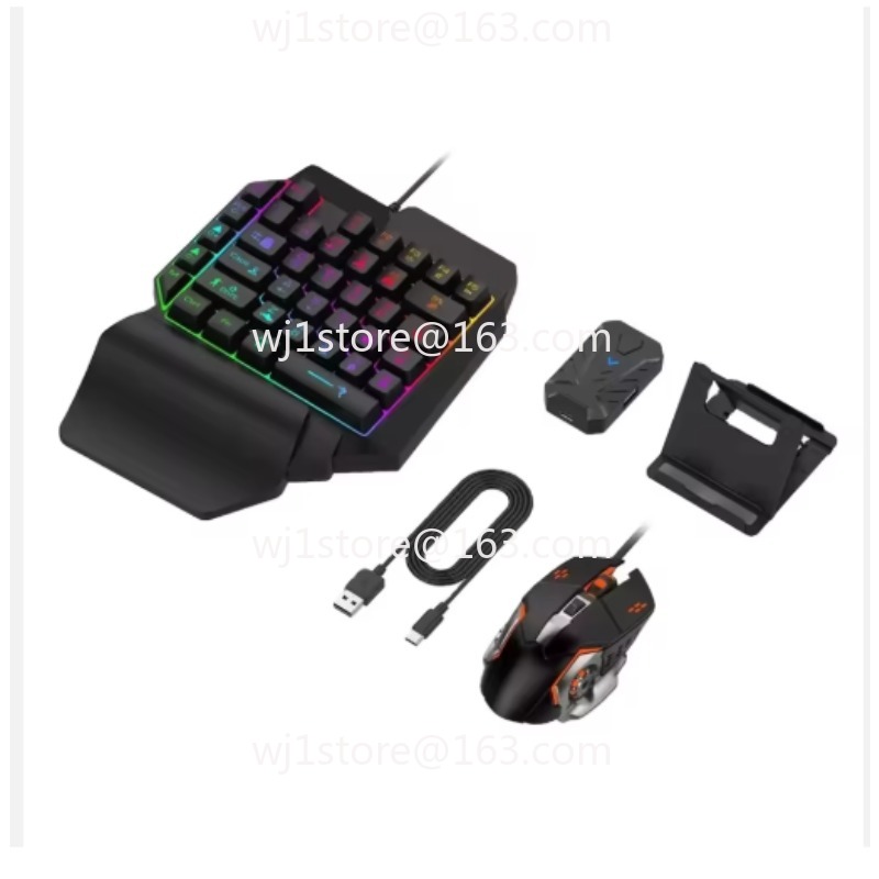 Gaming Keyboard 1 Hand - Clavier et souris de jeu 4