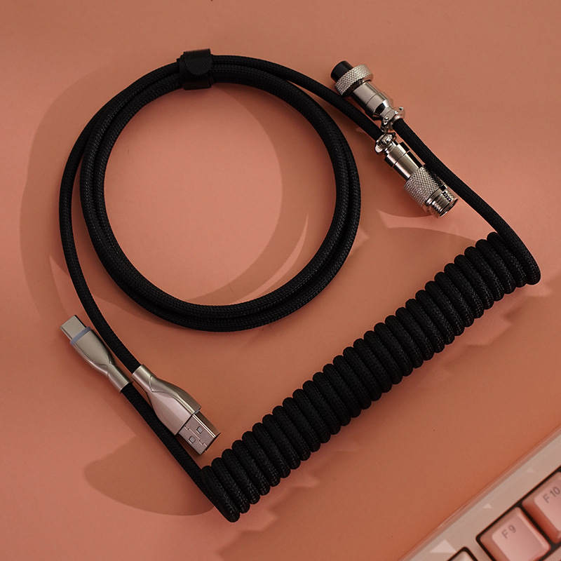 Gaming Keyboard Type C - Câble USB Type C Aviator enroulable