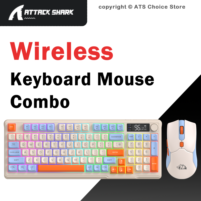 Gaming Keyboard And Mouse Combo Wireless - Combo clavier et souris sans fil