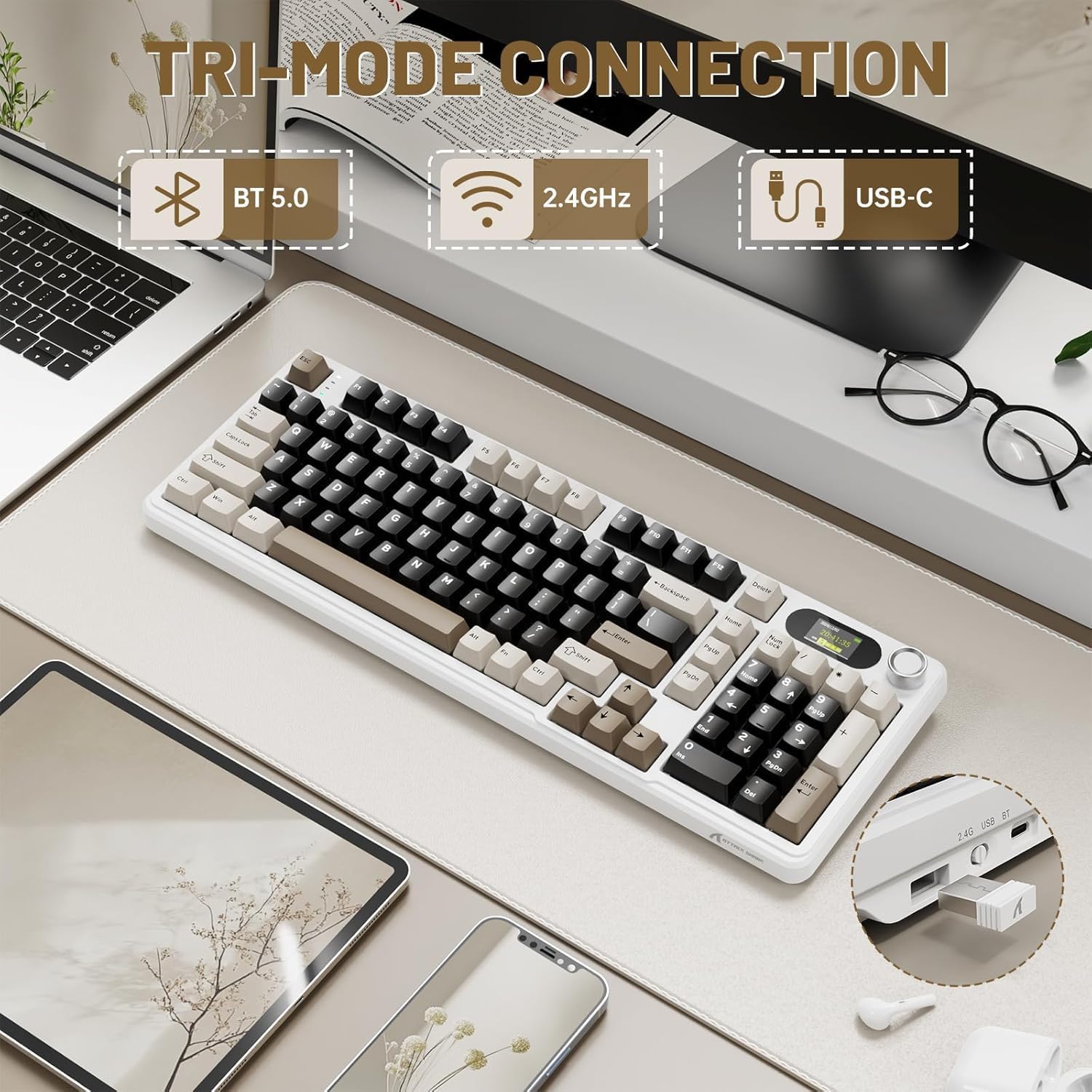 ATTACK SHARK X98Pro clavier mé - Gaming Keyboard Thocky avis et prix