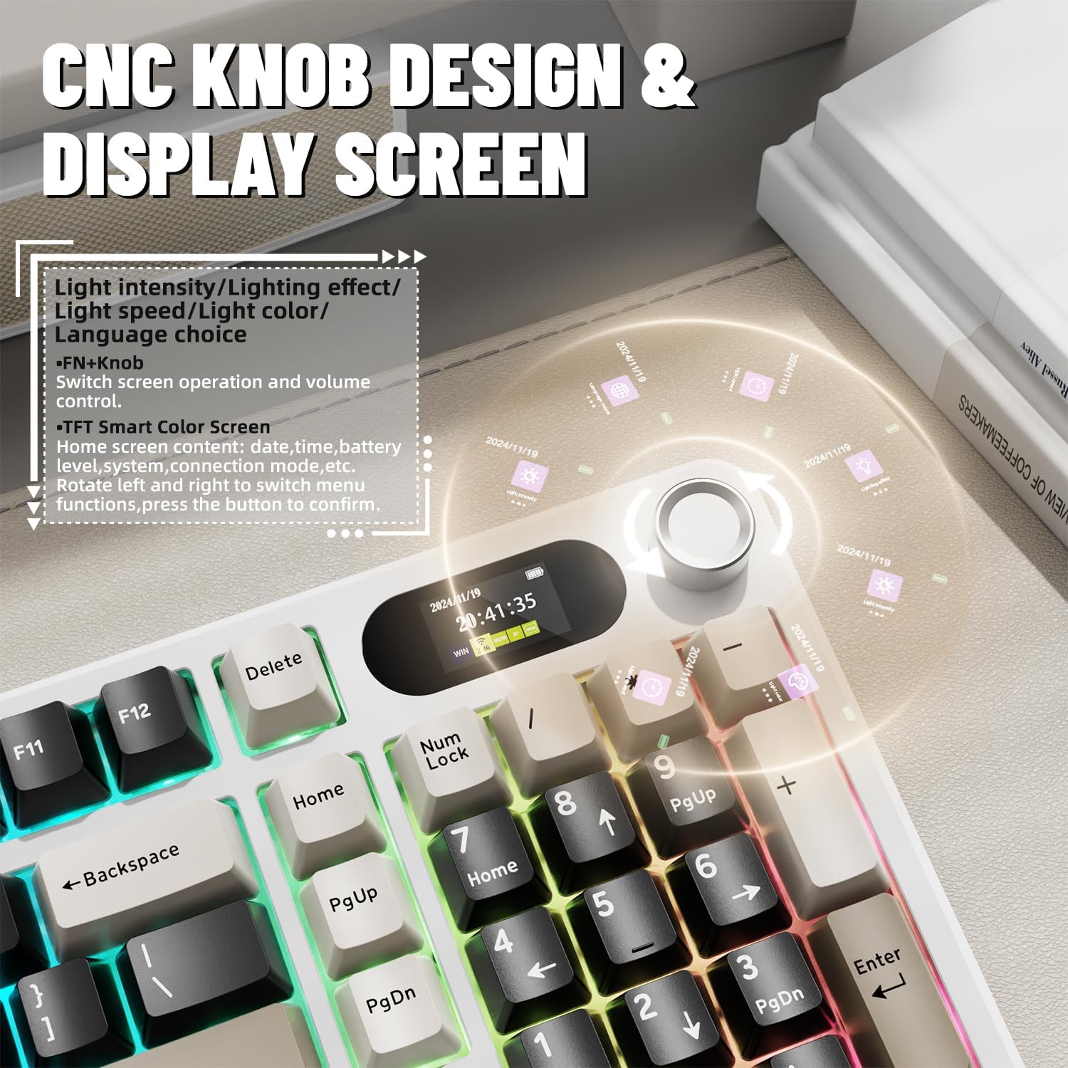 ATTACK SHARK X98Pro clavier mé - Gaming Keyboard Thocky avis et prix