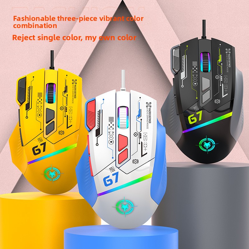Souris de jeu filaire G6 12800 - Gaming Keyboard 1 Hand avis et prix