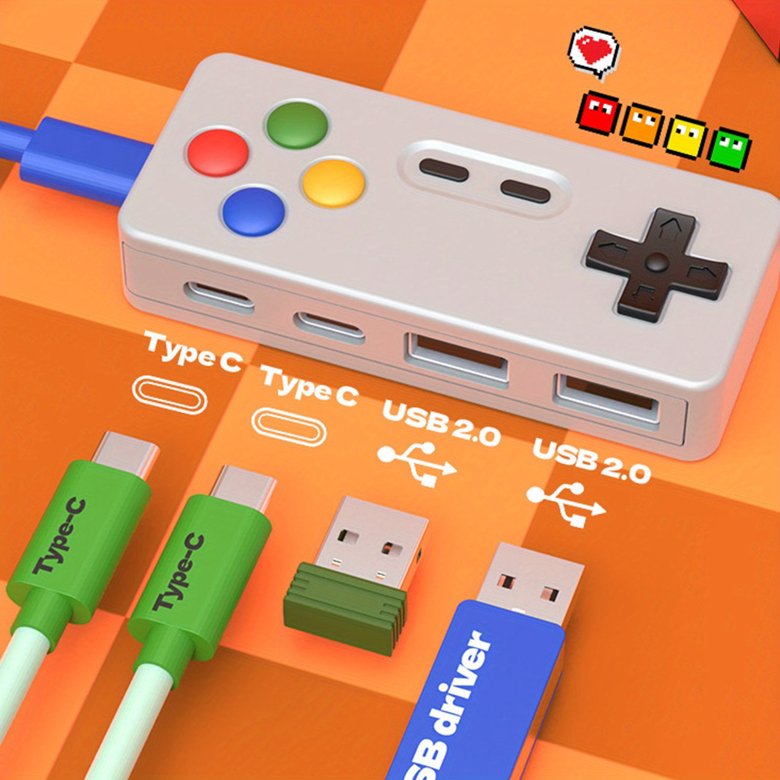 Adaptateur d'extension USB C d - Gaming Keyboard Type C avis et prix