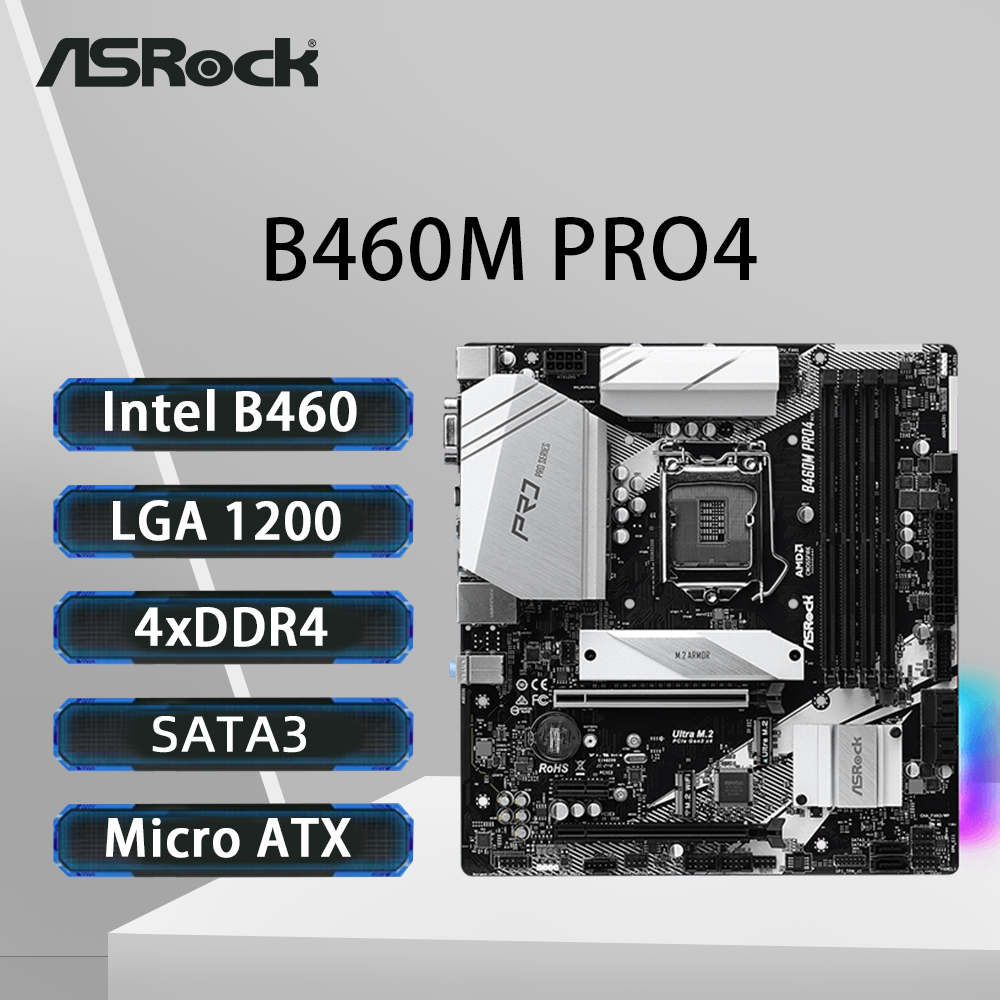 ASRock B460M PRO4 carte mère L - Intel Cpu Core I5 avis et prix