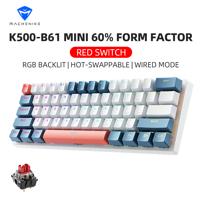 K500-B61 Machenike Mini clavie - Gaming Keyboard Thocky avis et prix