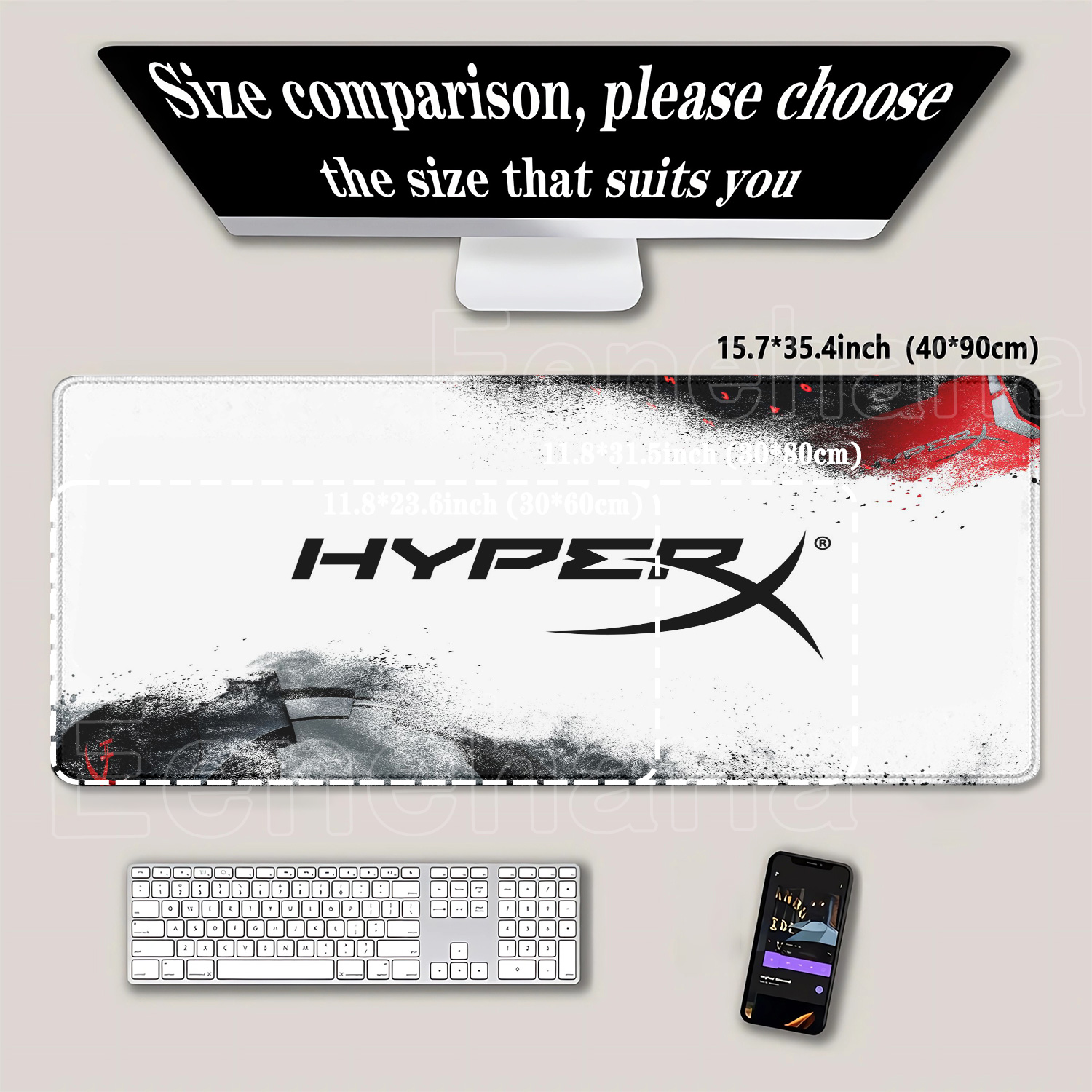 H-hyperX tapis de souris ordin - Gaming Keyboard Hyperx avis et prix