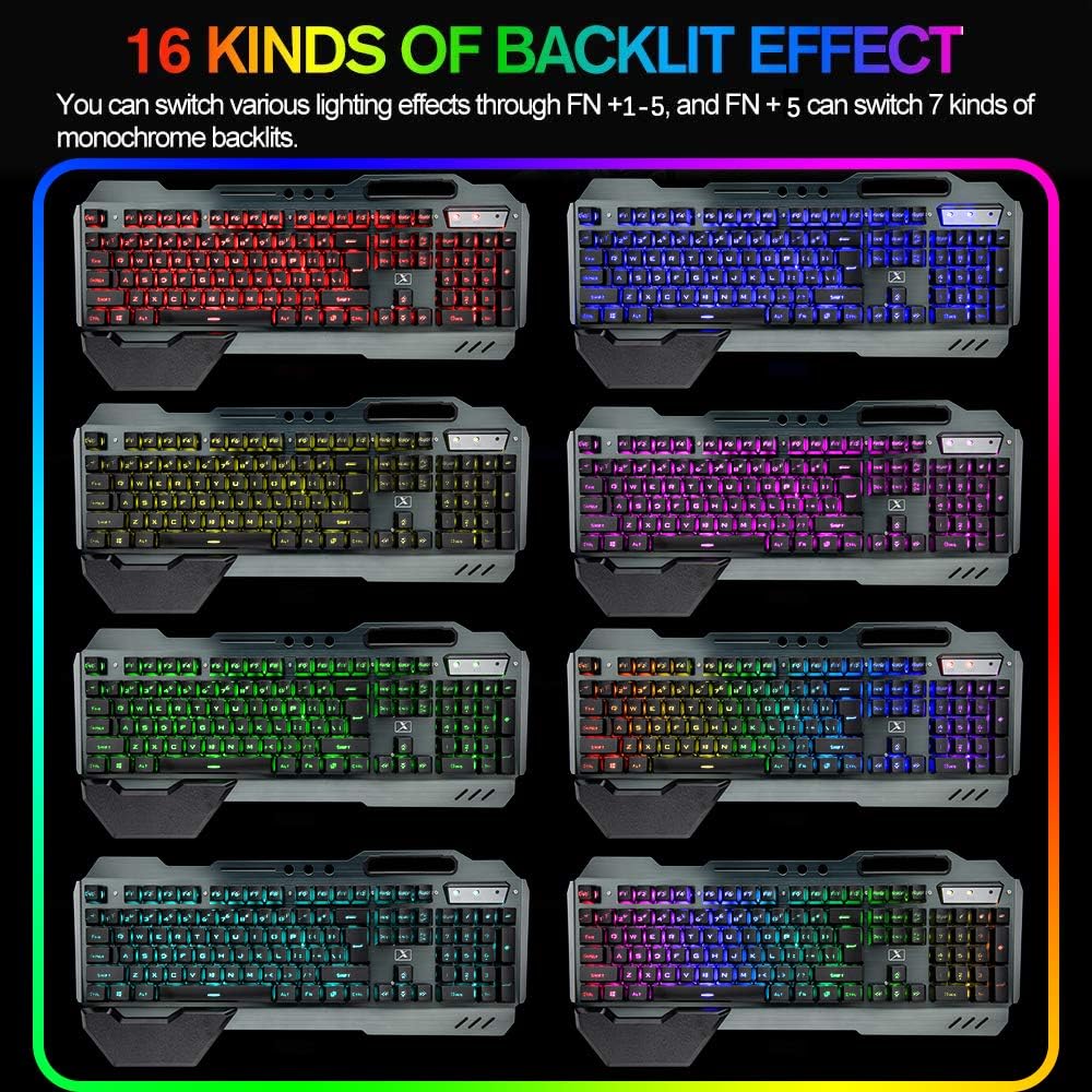 Clavier et souris de jeu sans  - Gaming Keyboard Ergonomic avis et prix