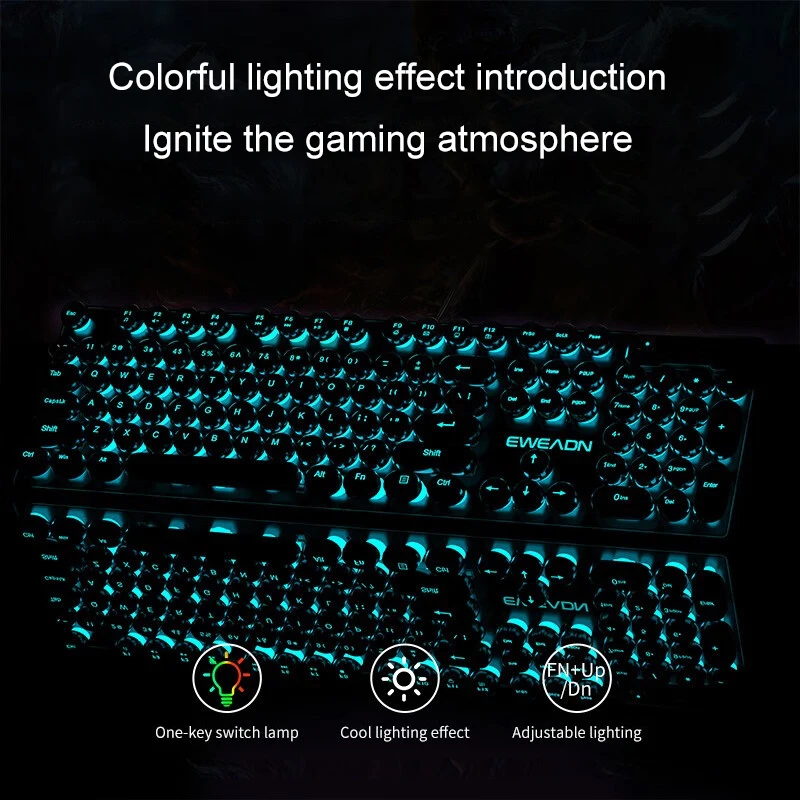 Ensemble clavier et souris rét - Gaming Keyboard And Mouse Combo Wireless avis et prix