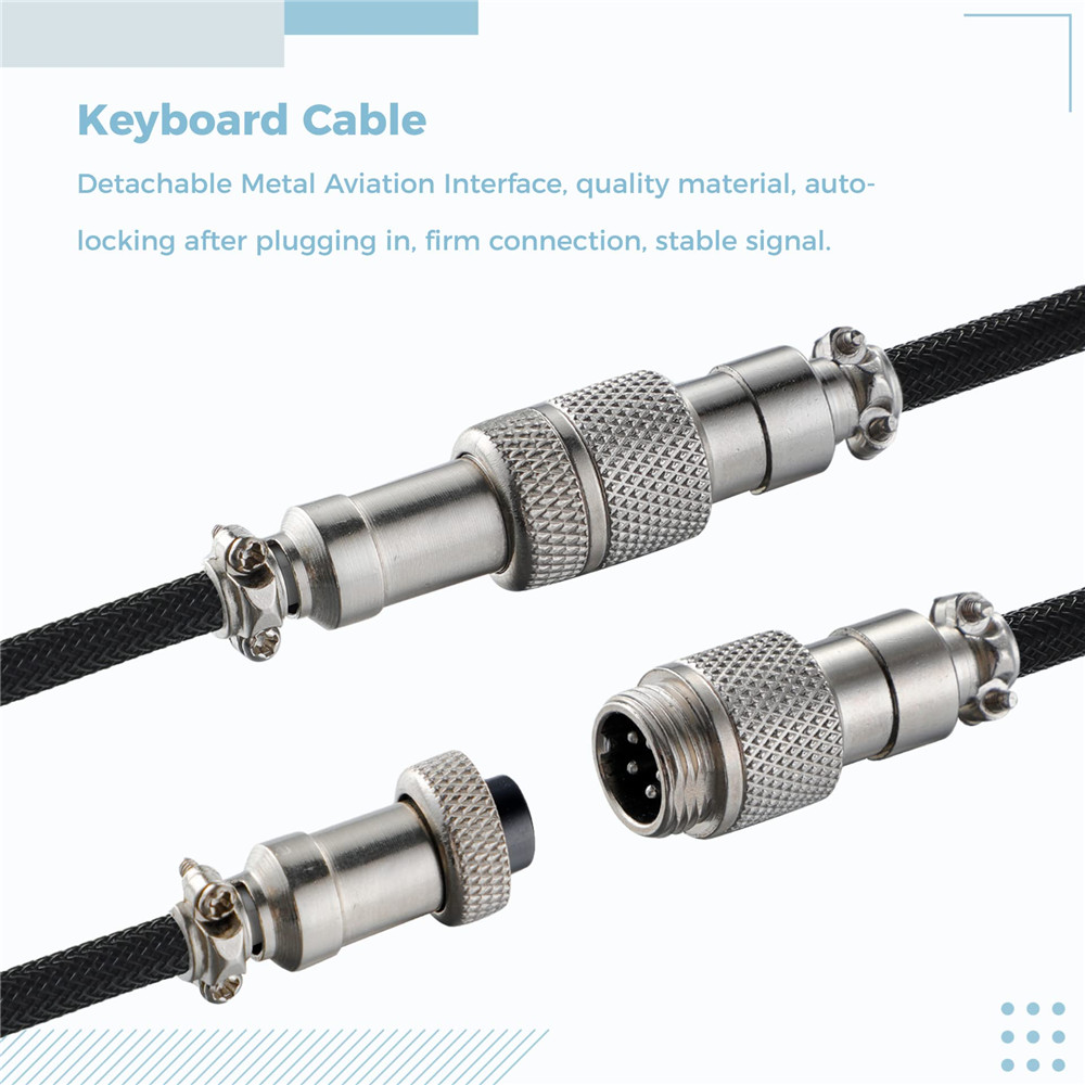 Câble enroulé pour clavier méc - Gaming Keyboard Type C avis et prix