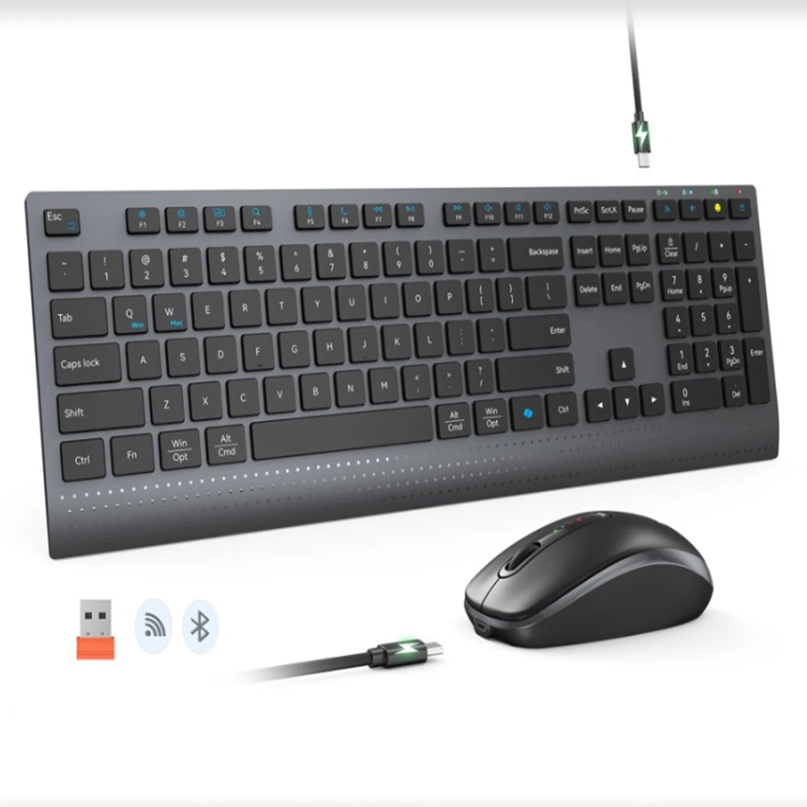 2.4G Bluetooth double mode san - Gaming Keyboard And Mouse Combo Wireless avis et prix