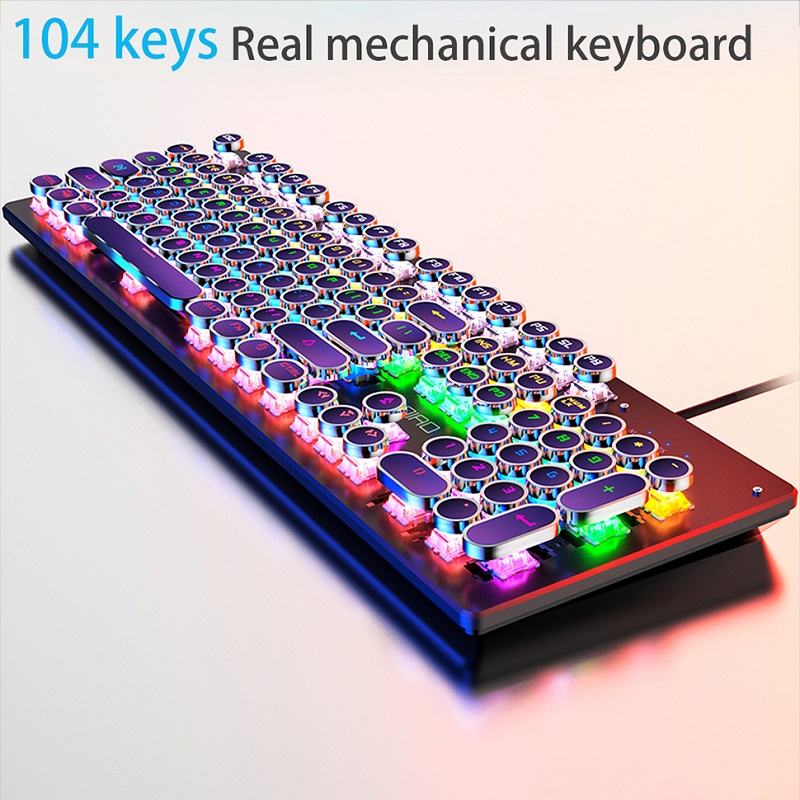 Clavier mécanique rétro Punk,  - Gaming Keyboard And Mouse For Xbox avis et prix