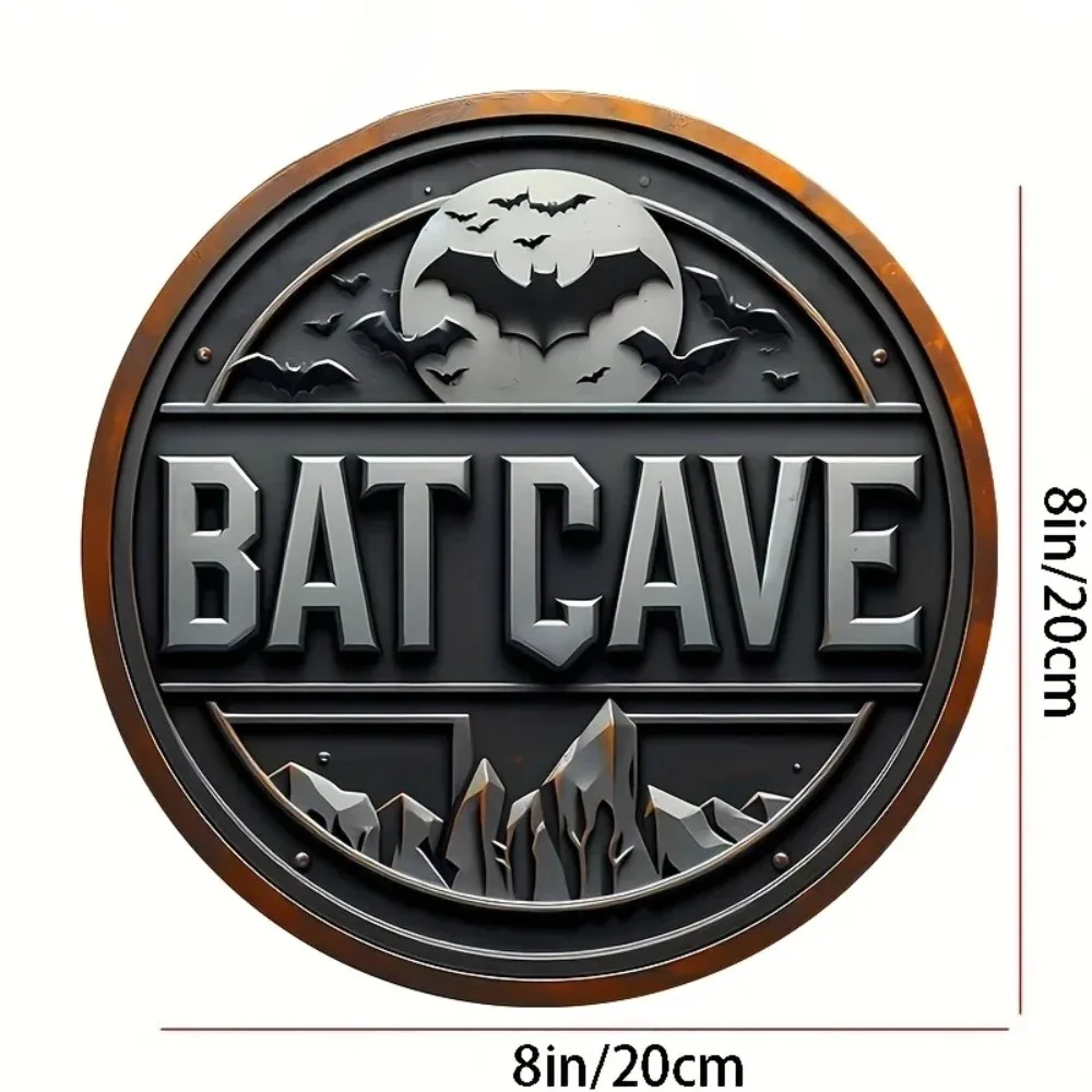 Panneau métallique vintage Bat - Brass Weight Plate avis et prix