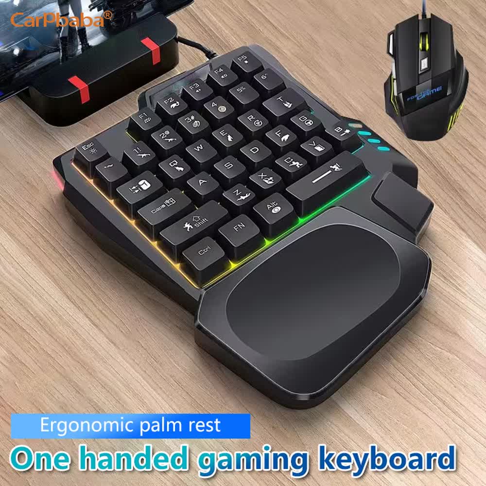 Kit de jeu USB à une main, cla - Gaming Keyboard 1 Hand avis et prix