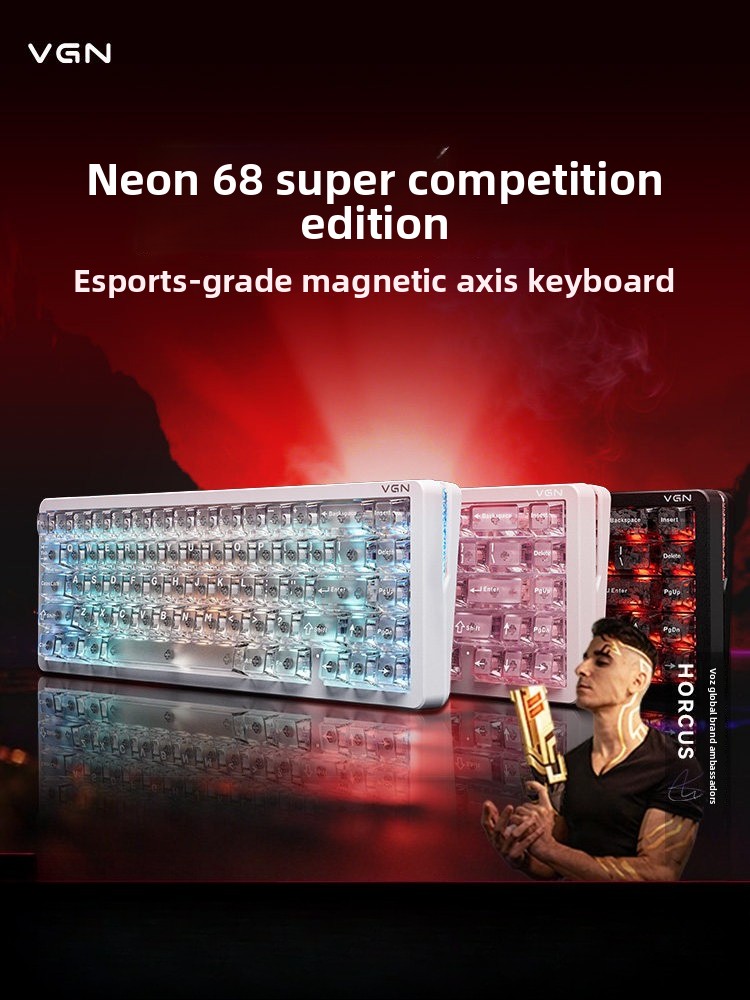 Clavier Gaming Magnétique à Ax - Gaming Keyboard Thocky avis et prix