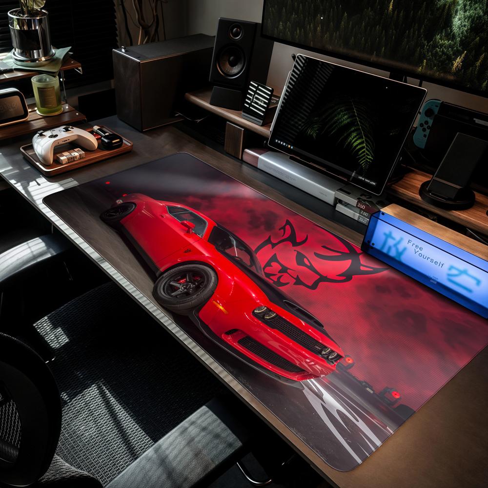 D-dodges voiture Cool tapis de - Gaming Keyboard Easy To Clean avis et prix