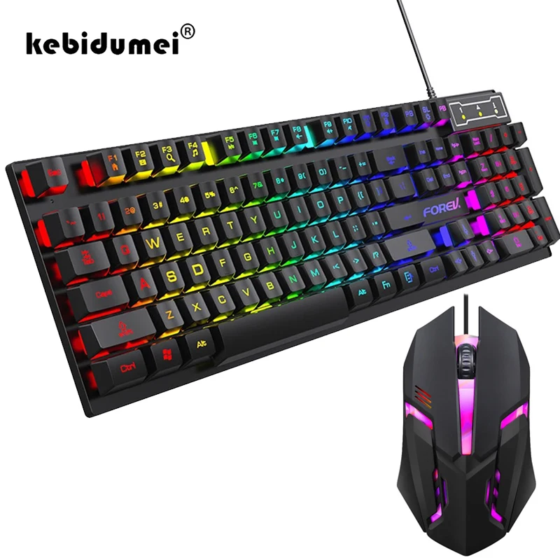 Clavier mécanique rétroéclairé - Gaming Keyboard And Mouse For Xbox avis et prix