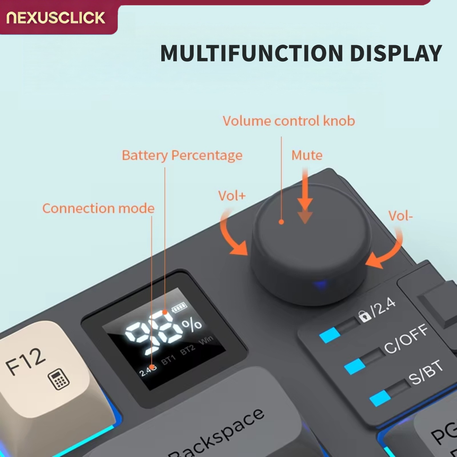 NexusClick Combo Clavier et So - Gaming Keyboard And Mouse Combo Wireless avis et prix