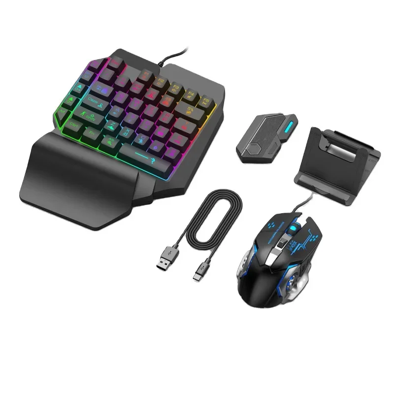 Ensemble clavier et souris de  - Gaming Keyboard 1 Hand avis et prix