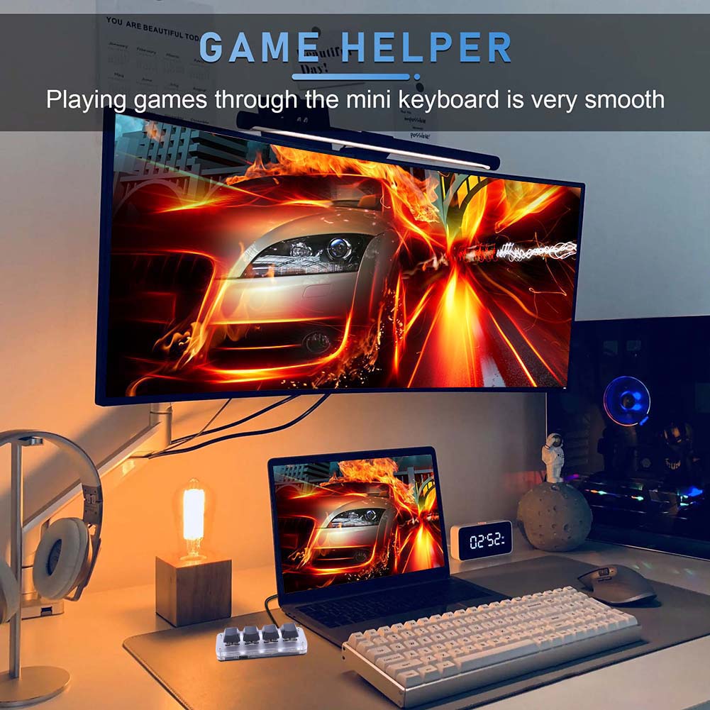 Clavier de jeu Photoshop à 3 t - Gaming Keyboard 1 Hand avis et prix