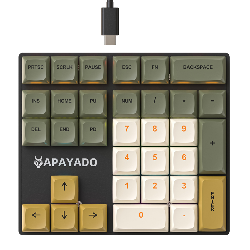 Clavier numérique mécanique fi - Gaming Keyboard 1 Hand avis et prix