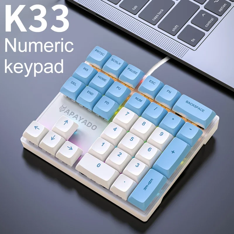 Clavier numérique mécanique fi - Gaming Keyboard 1 Hand avis et prix
