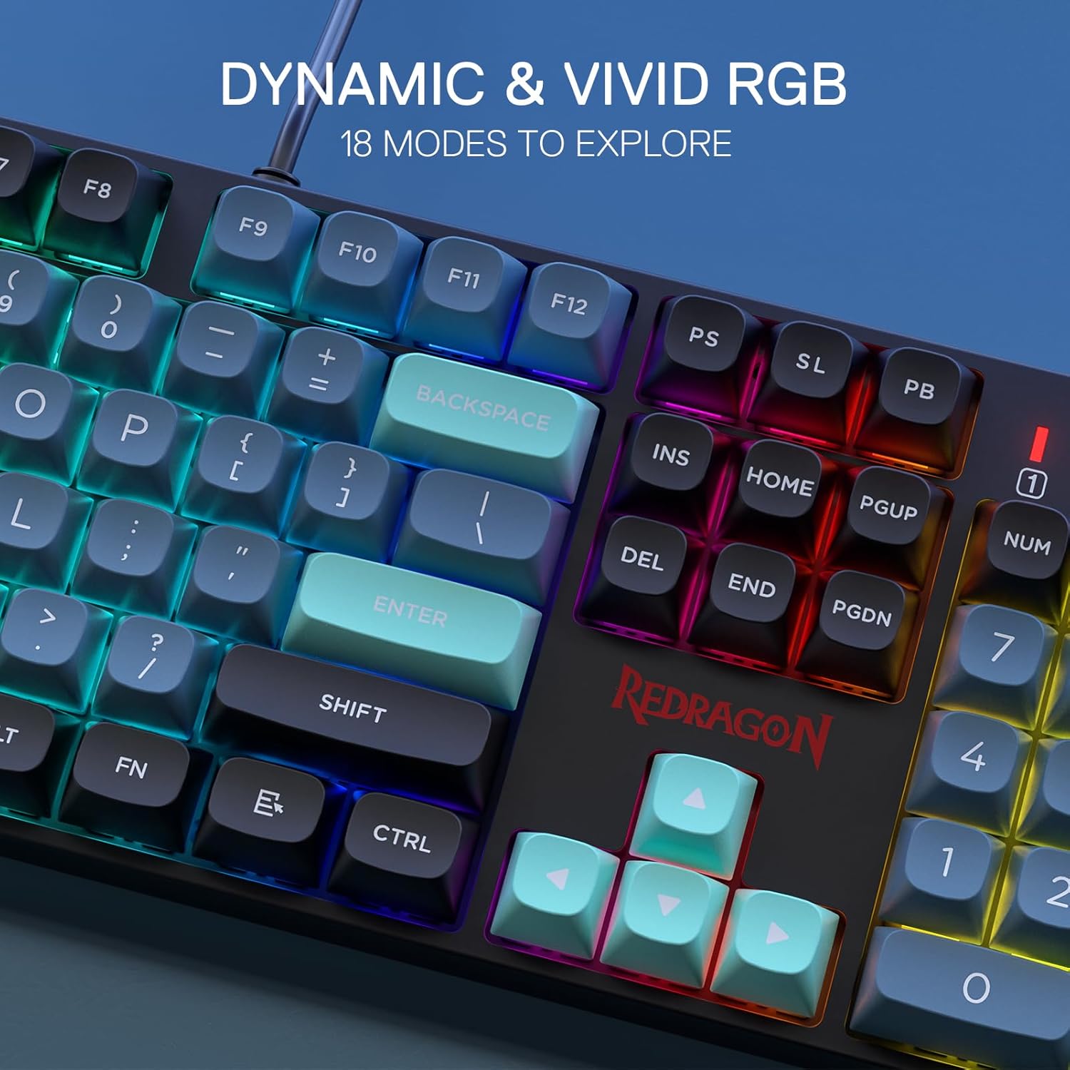 Redragon K582 SE filaire rvb 1 - Gaming Keyboard Thocky avis et prix